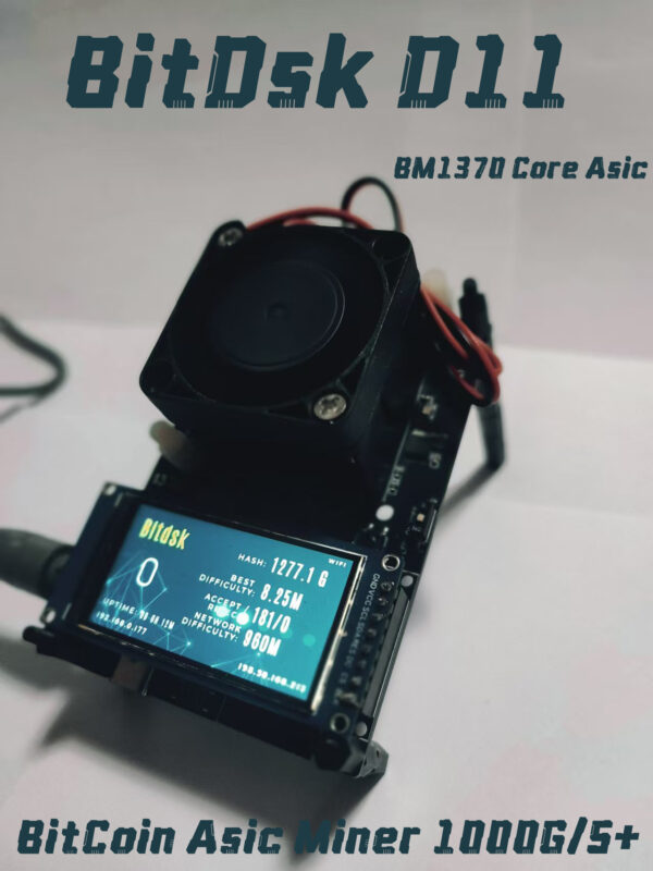 Bitdsk D11 -Simple Desktop BitCoin ASIC Miner