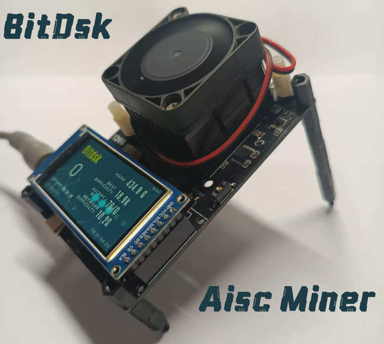 Bitdsk D13 -Simple Desktop BitCoin ASIC Miner – BITDSK