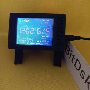 Bitdsk U2 Touch 1200GH/S | 2.8" Smart Standalone Bitcoin Miner