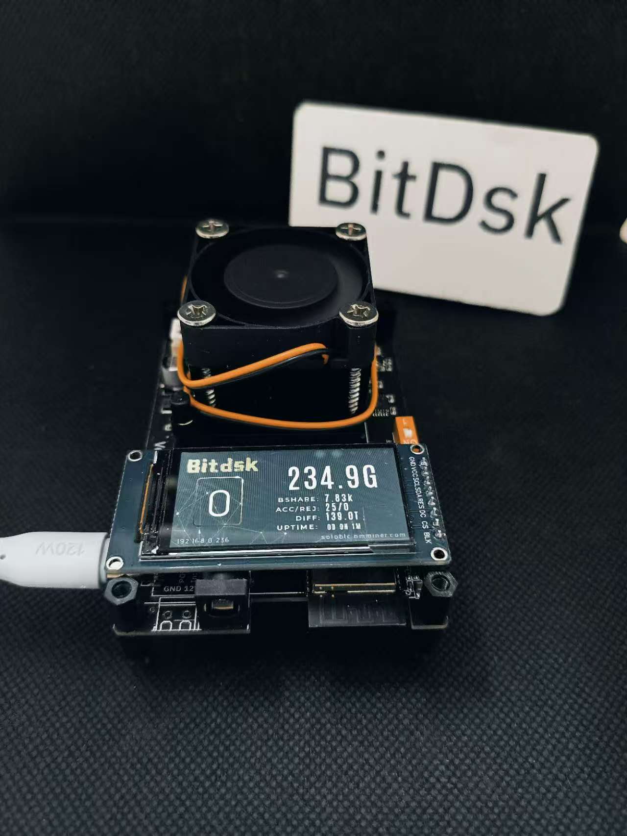 Bitdsk D12-T | SHA256 Standalone Mining Node
