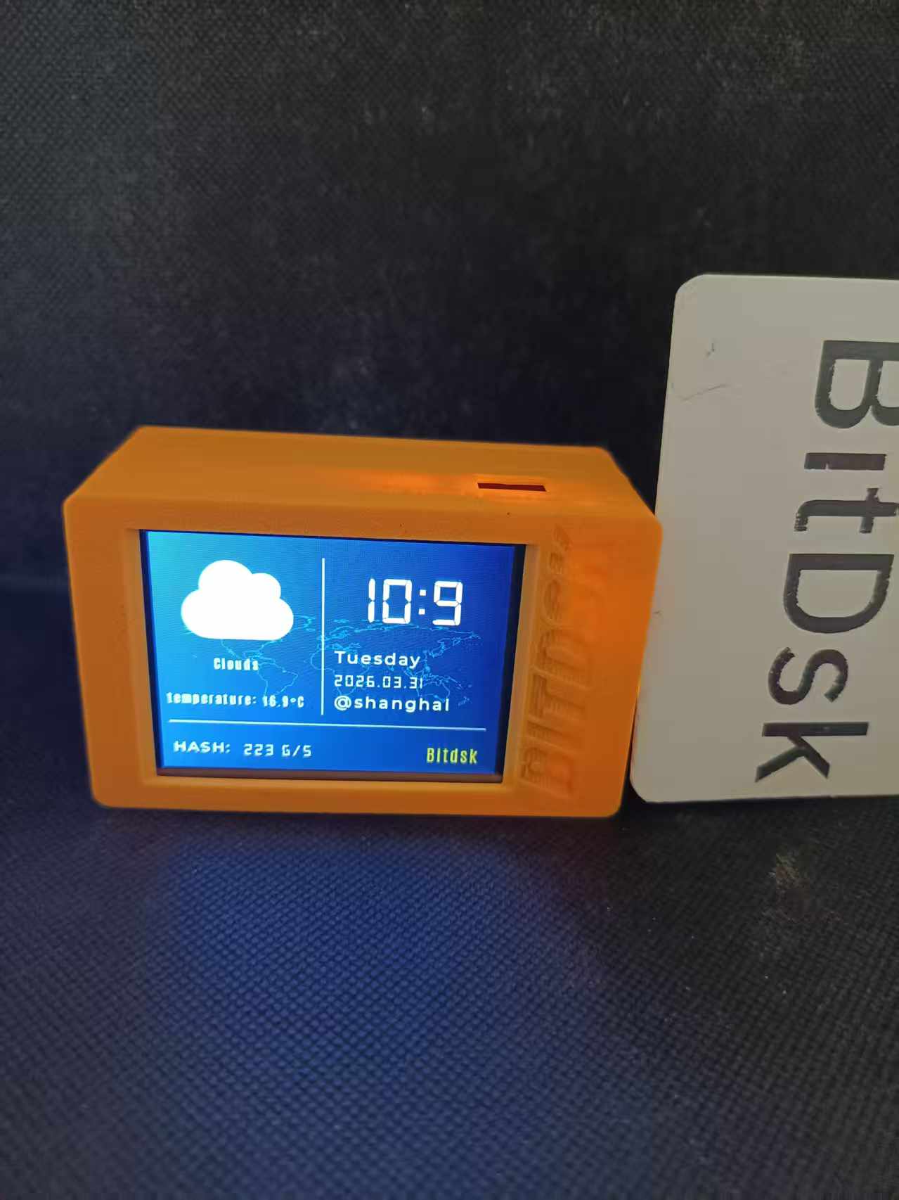 Bitdsk U1 Touch 200GH/s | 2.8" Smart Standalone Bitcoin Miner - Image 9